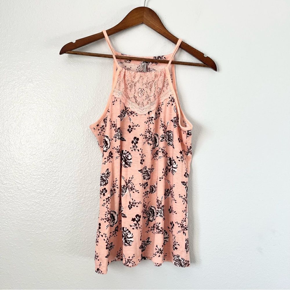 Vanity Floral Tank Top Size S